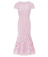 sachin and babi light blue dress Self-Portrait Embroidered Chiffon Tiered Mini main image 1