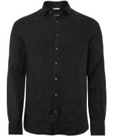 Belstaff Navy Poplin Hawking Shirt