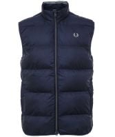 Fred Perry Ecru Insulated Gilet | Jules B