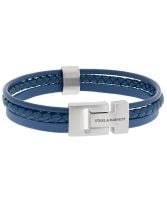Paul Smith Leather Plait Bracelet | Jules B