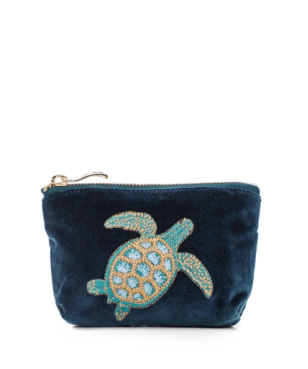 Elizabeth Scarlett Turtle Conservation Coin Purse | Jules B