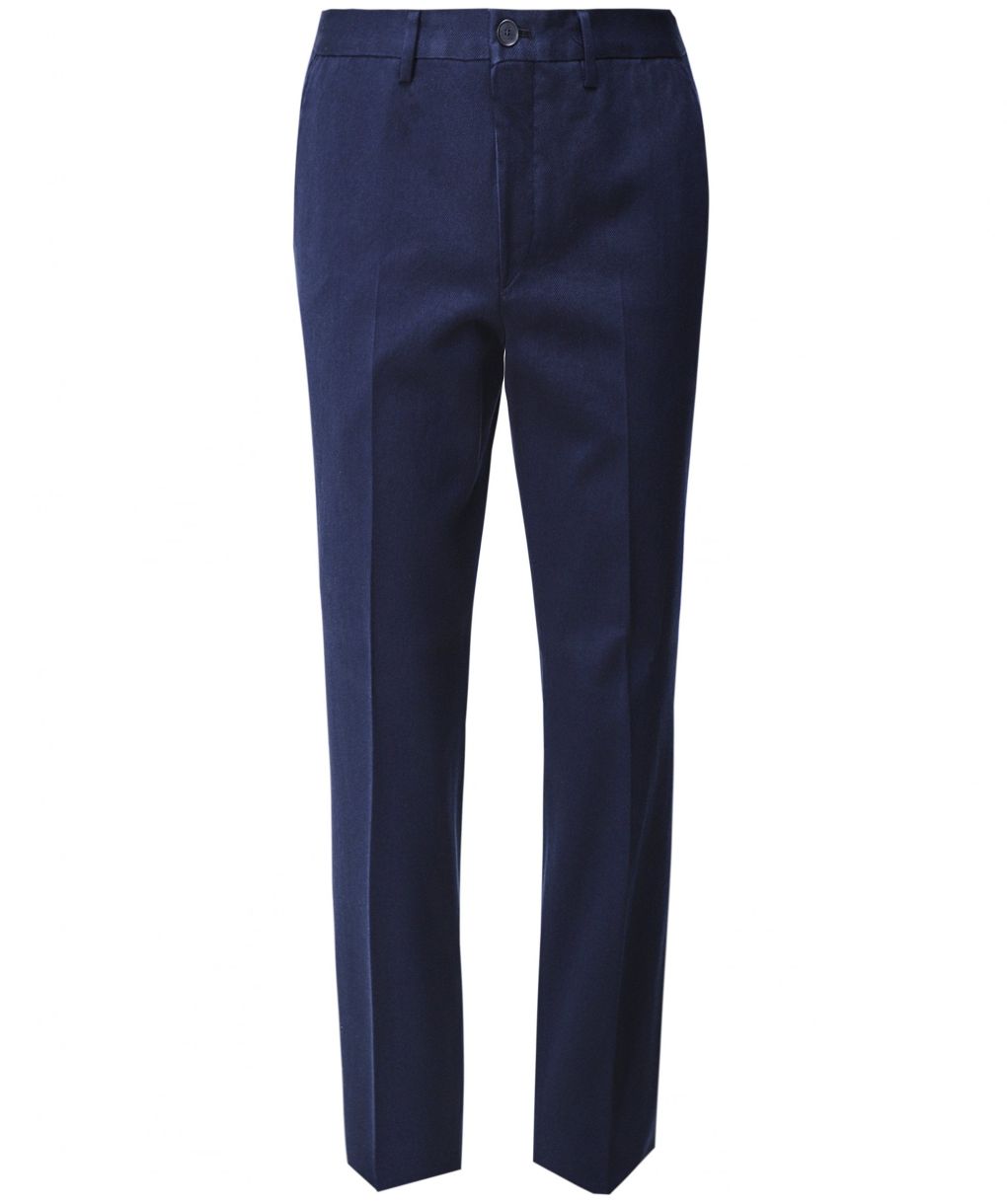Extra Slim Fit Washed Cotton Wylson W Trousers