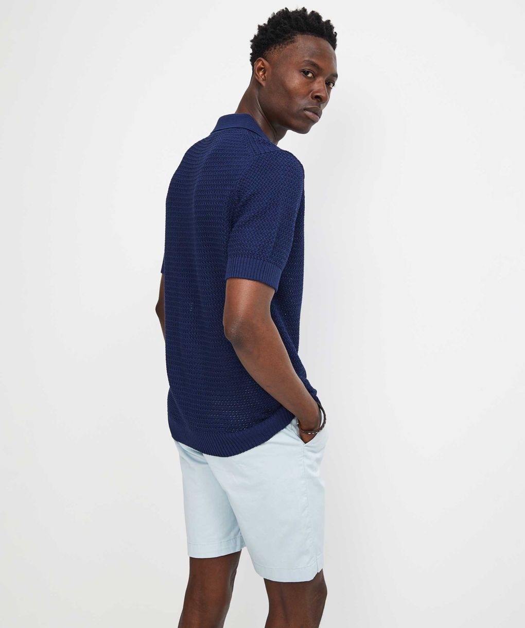 Filippo De Laurentiis Knitted Skipper Polo Shirt