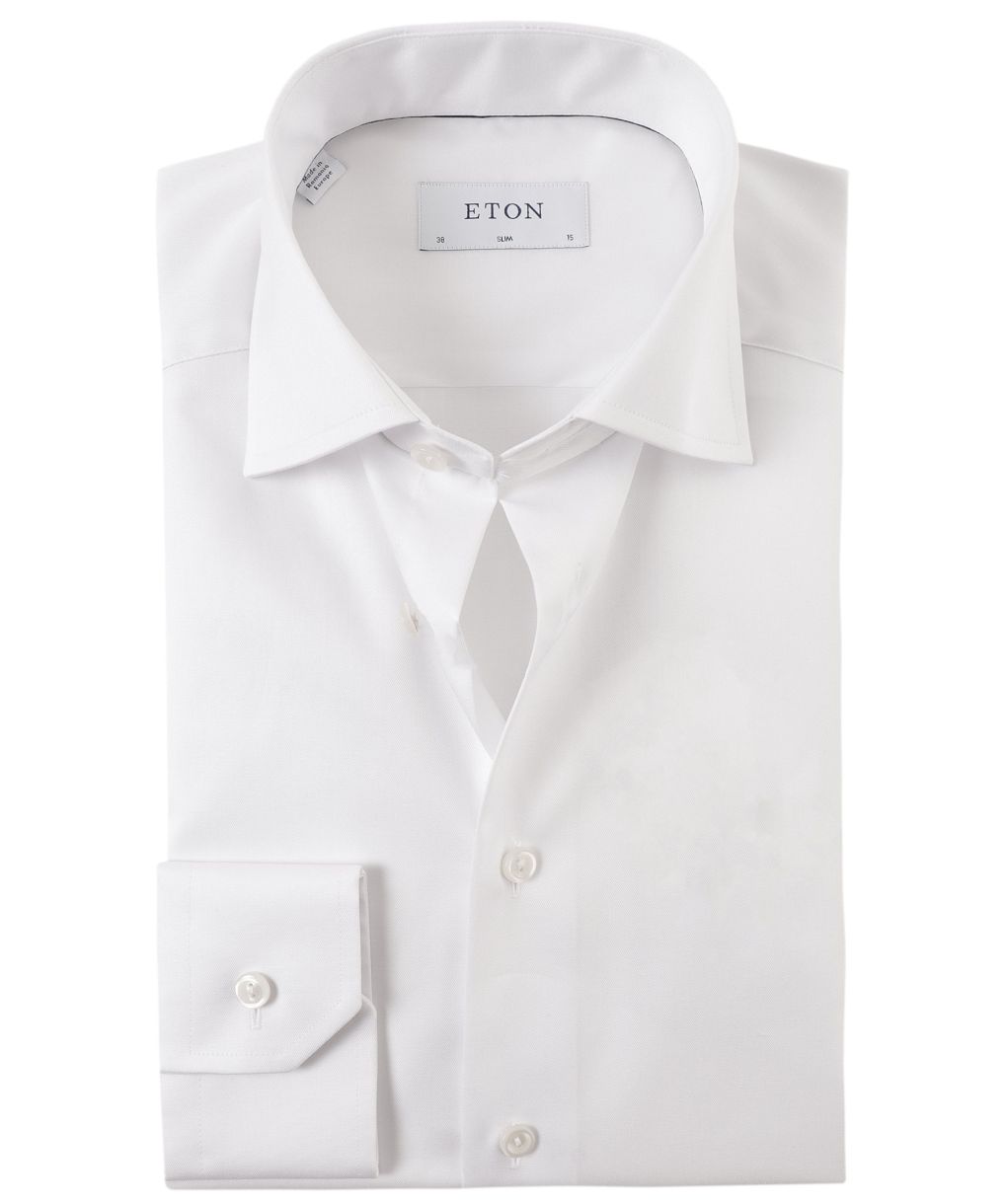 Slim Fit Plain Shirt