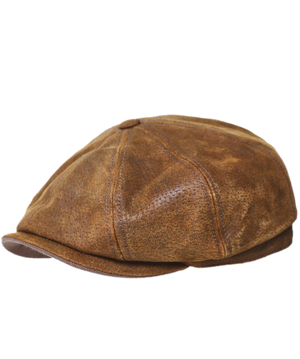 Leather Burney Cap