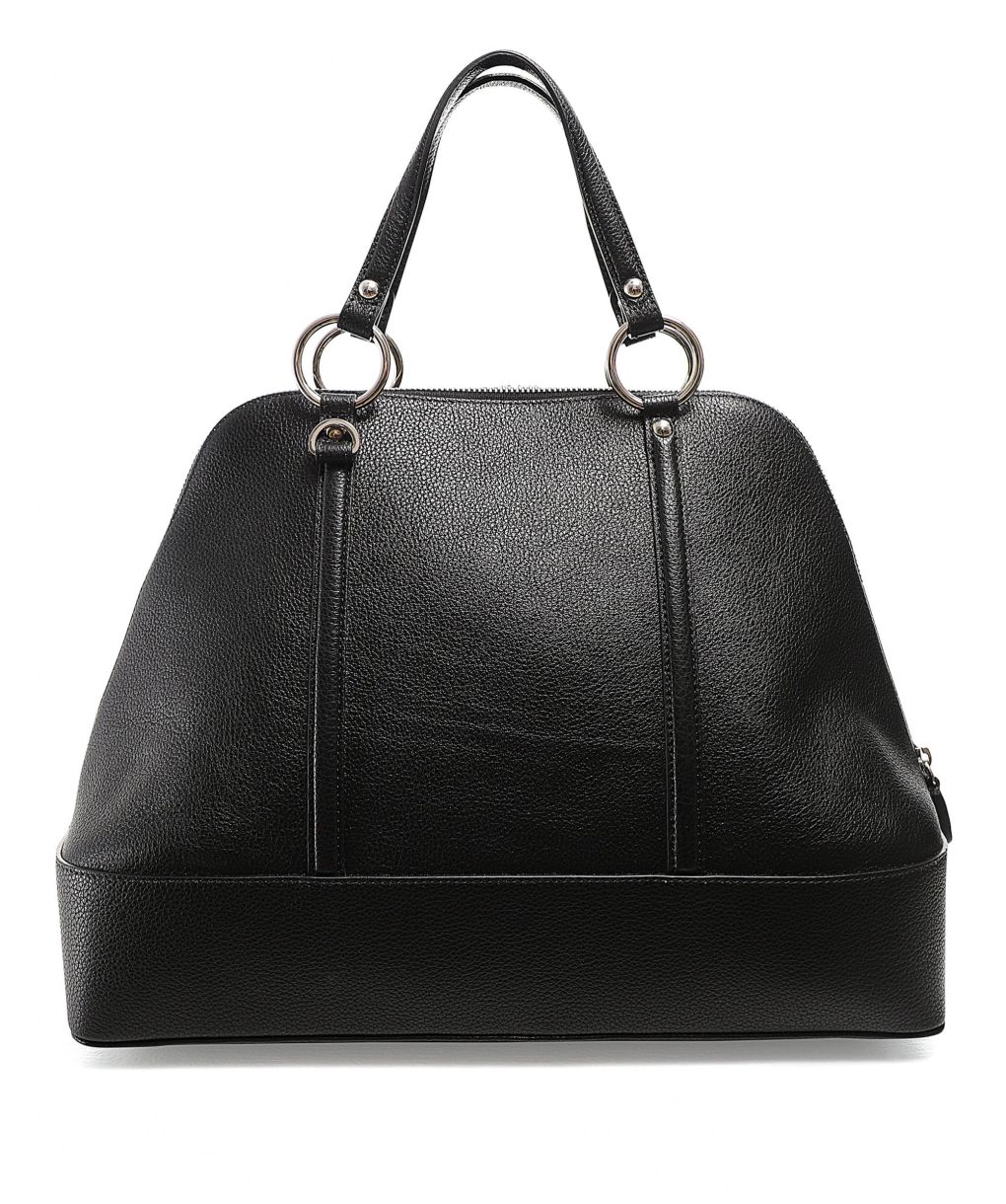Vivienne Westwood Black Jordan Large Leather Handbag | Jules B