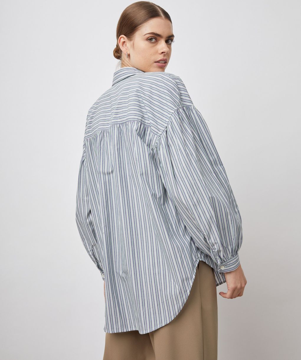 レイルズ レディース シャツ トップス Janae Stripe Button-Up Shirt