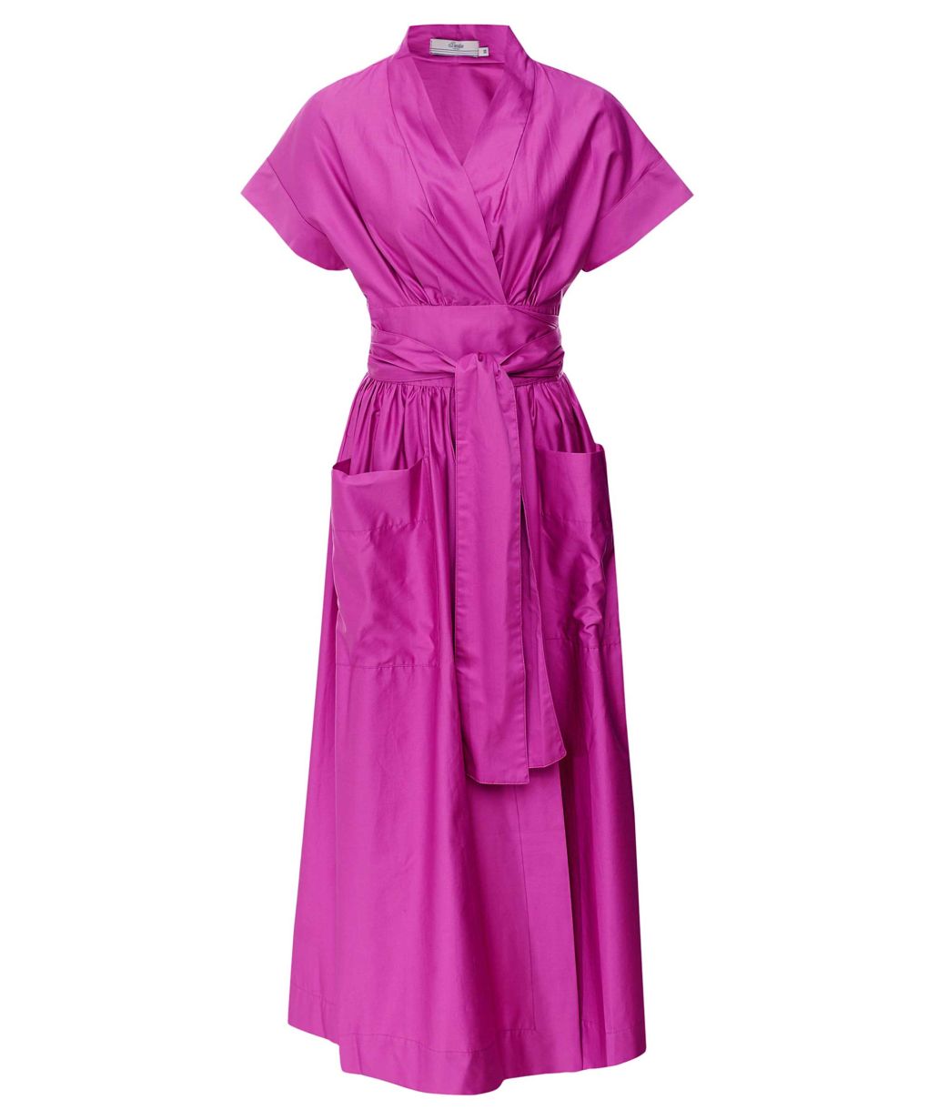 Devotion Twins Gimena Long Wrap Dress