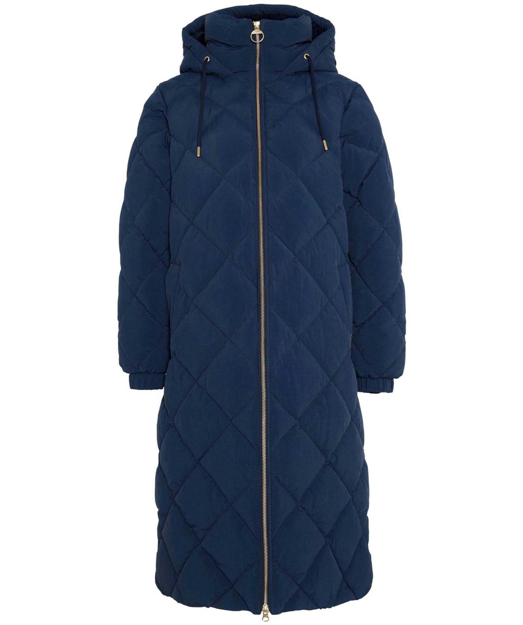 Steppmantel Esprit Mantel Damen Dunkelblau Esprit Wintermantel