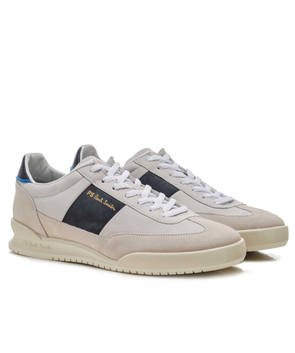 Paul Smith White Leather Dover Trainers