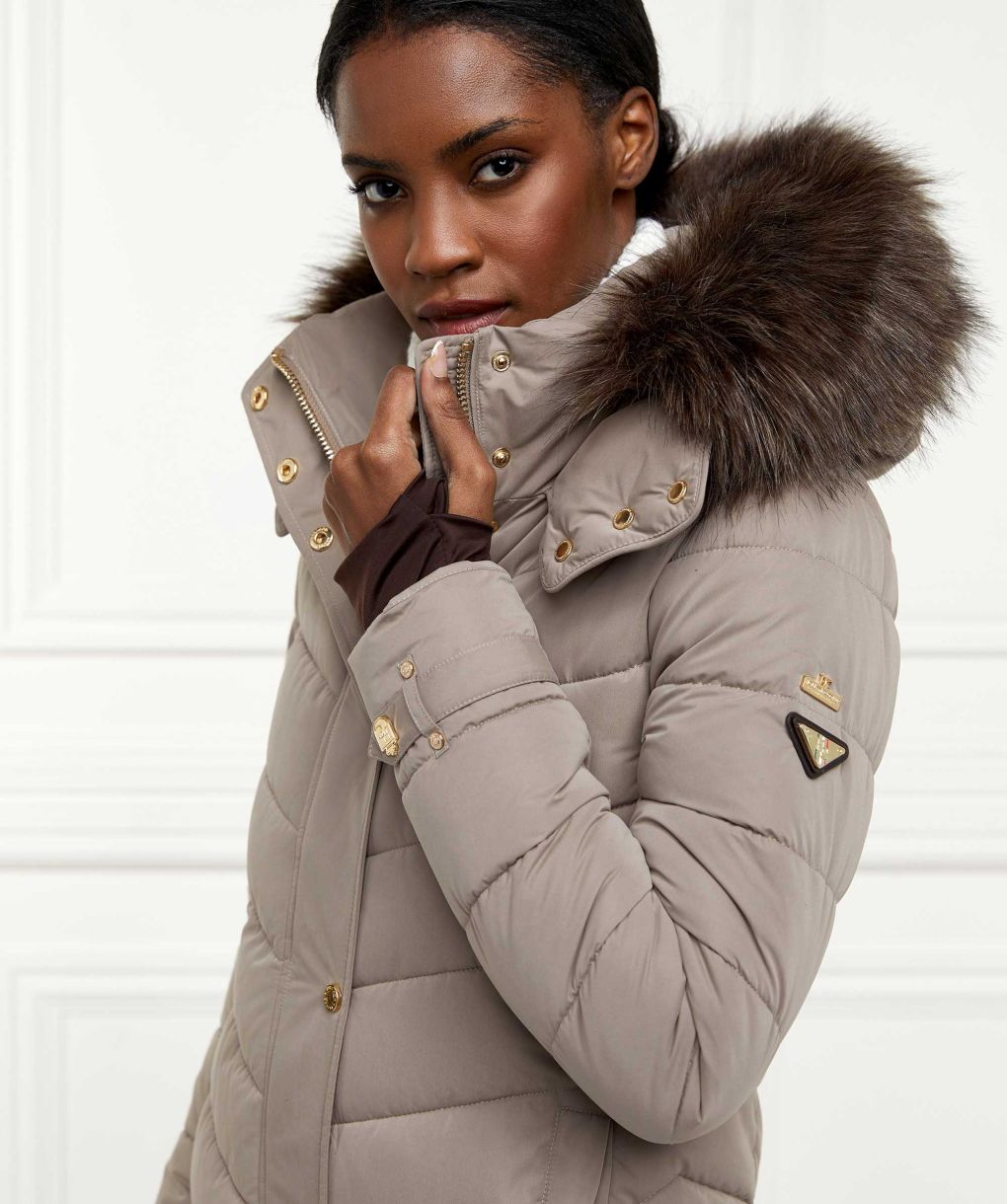 Holland Cooper Mink Chamonix Coat