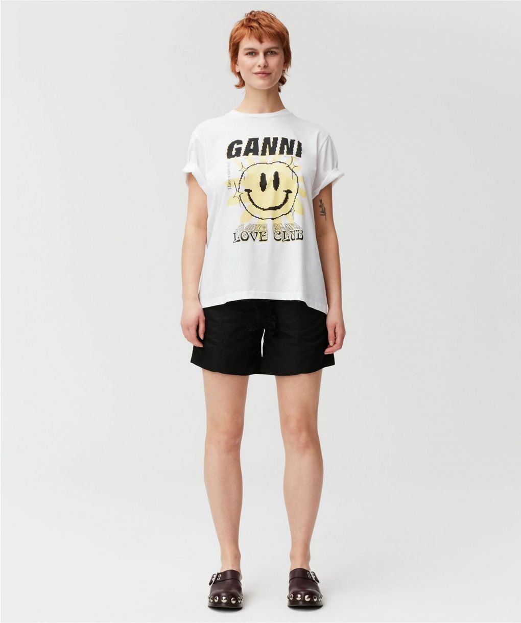 GANNI White Love Club Tee | Jules B