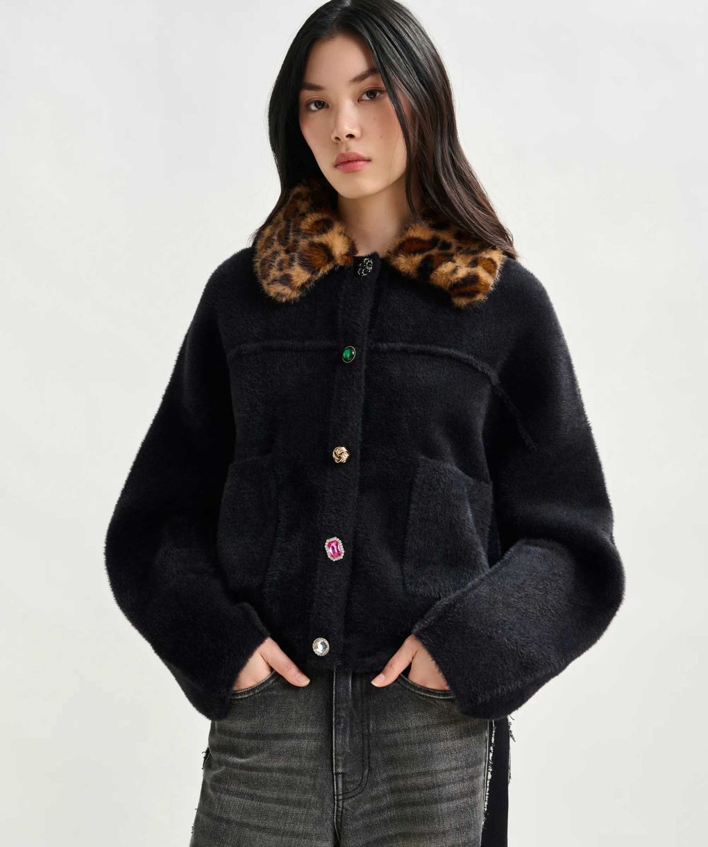 Essentiel Antwerp | Intention Removable Collar Jacket