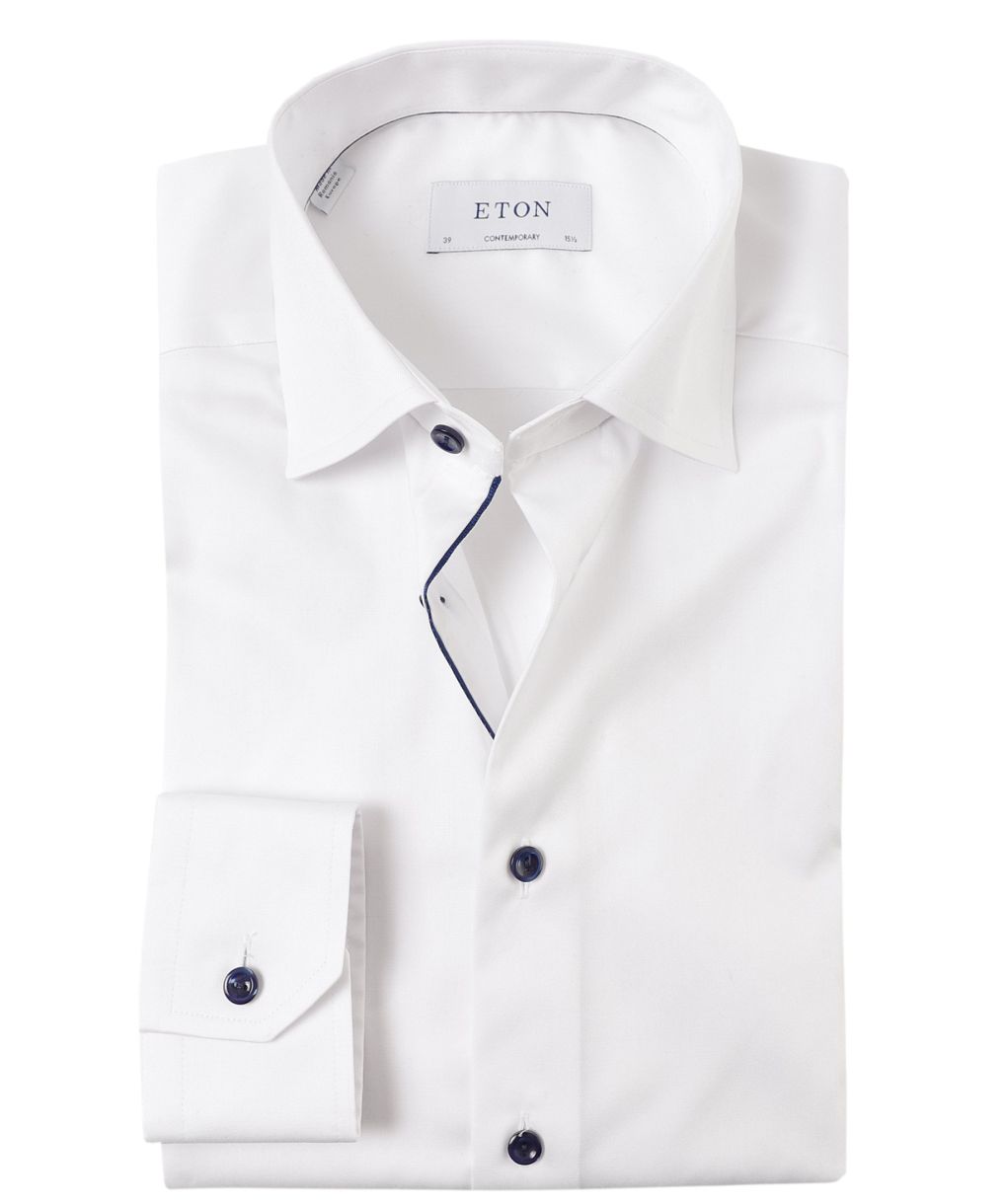 Contemporary Fit Twill Shirt