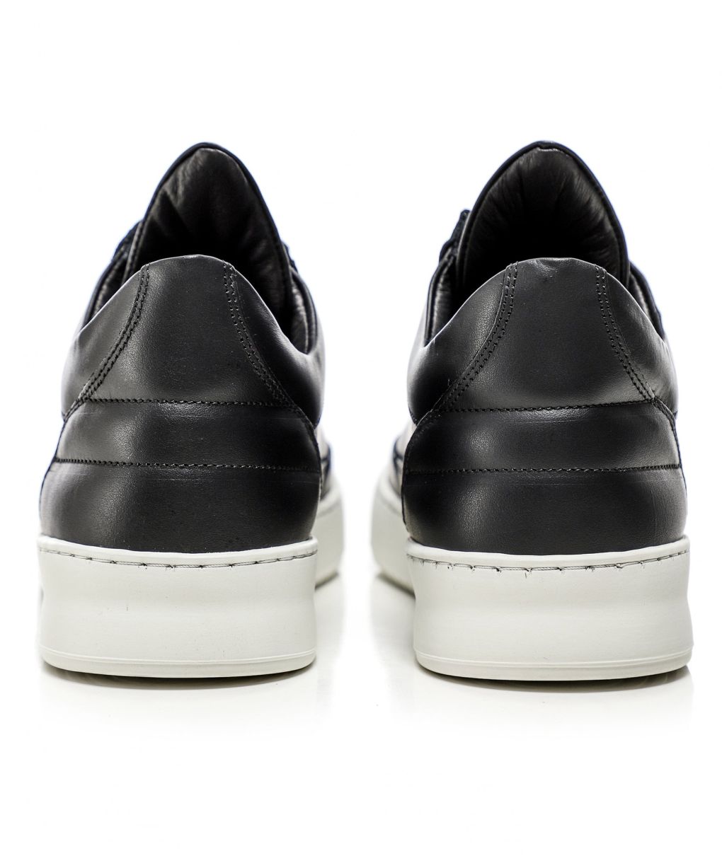 White Filling Pieces Low Top Ripple Basic Nappa Filling Pieces