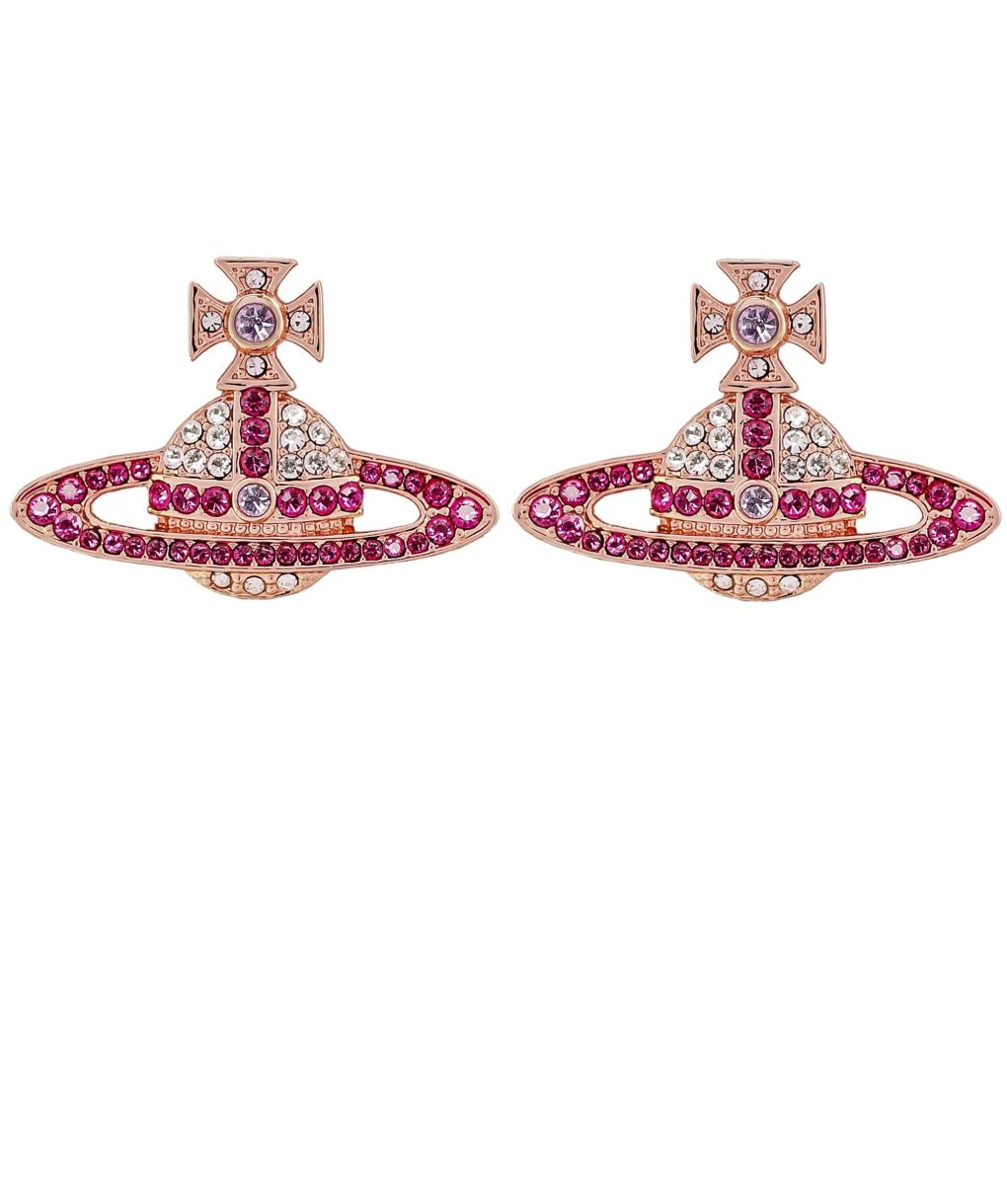 Vivienne Westwood Pink Kika Earrings | Jules B