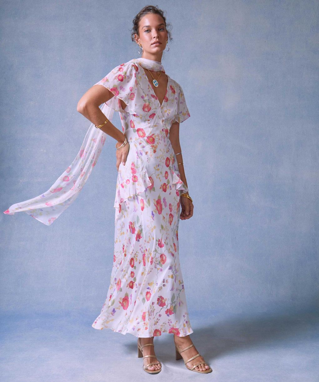 RIXO Evie Midi Dress