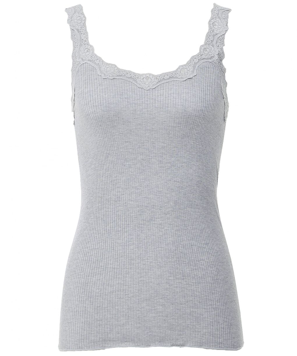 Silk Sleeveless Babette Tank Top