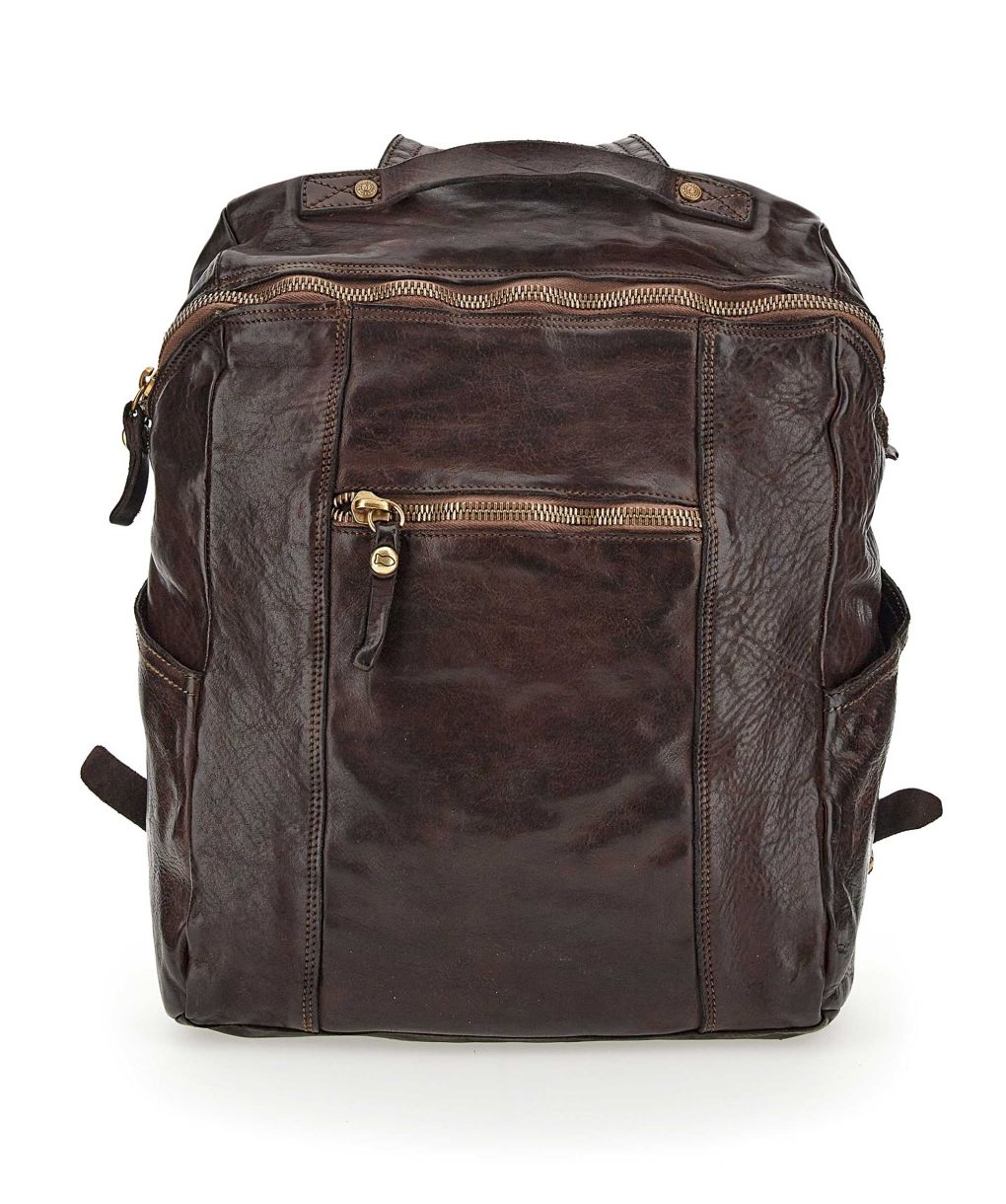 Campomaggi Brown Leather Sambuco Backpack