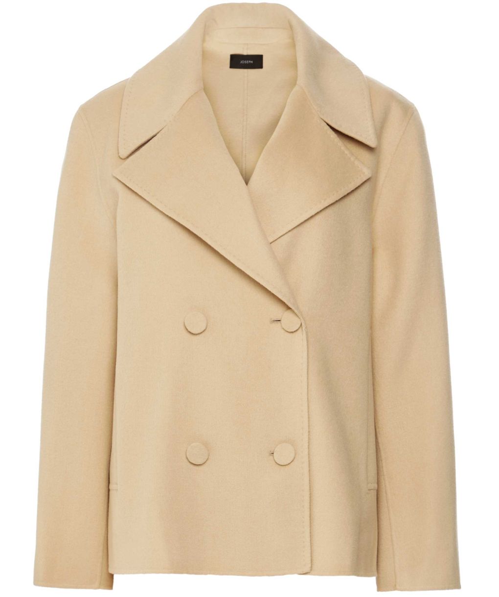ジャケット・アウター YOKE \"REVERSIBLE DOUBLE BREASTED COAT\" YOKE | RIVERSIBLE DOUBLE-BREASTED COAT(DUSTY TAUPE) | リバーシブル