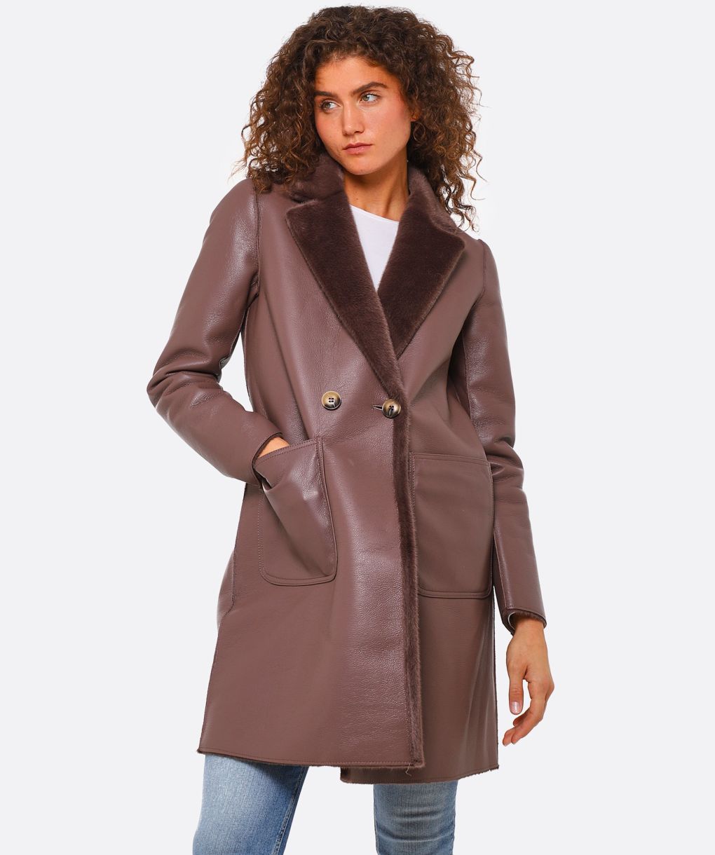 Rino and Pelle Reversible Ivon Coat | Jules B