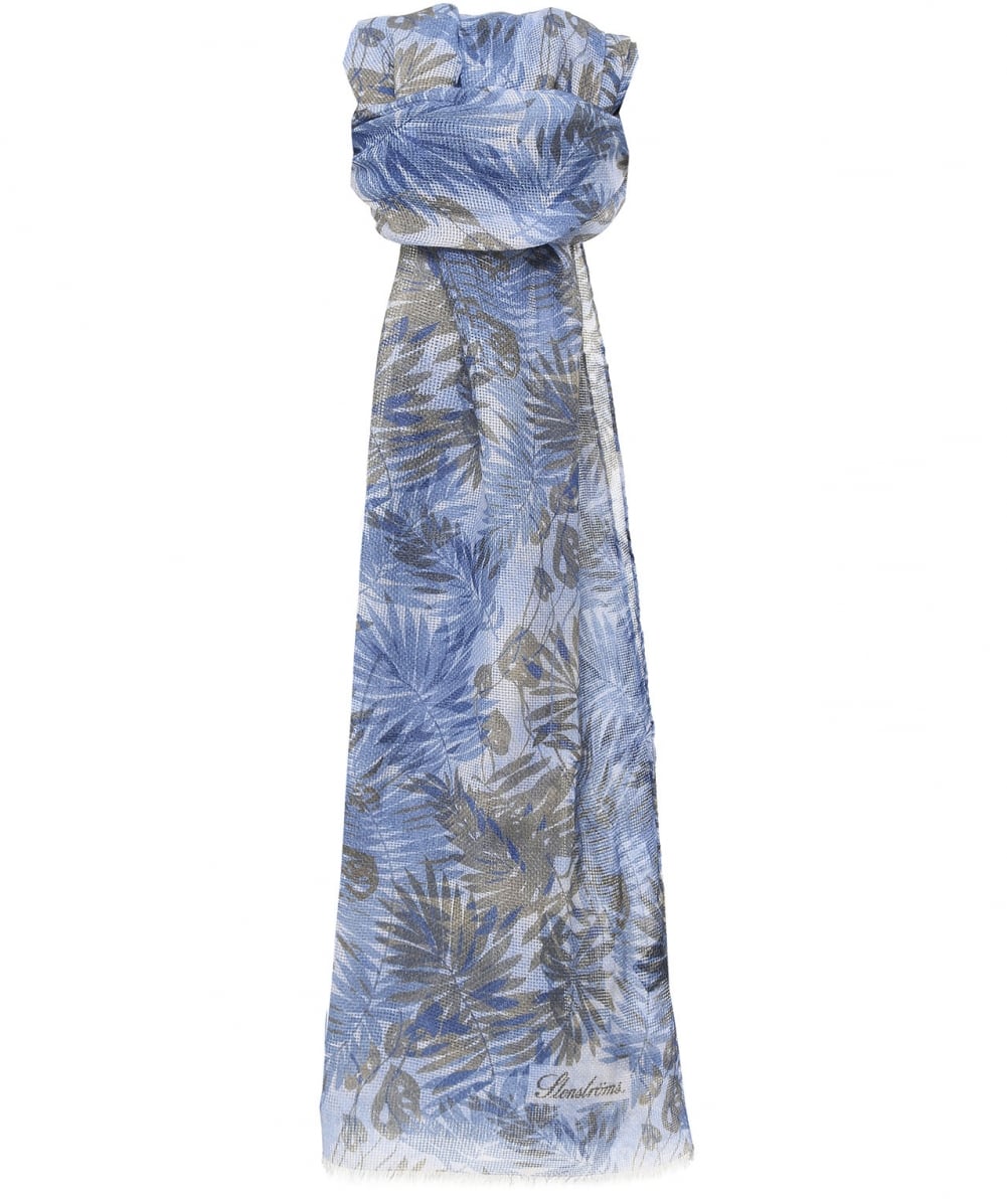 Leaf Print Scarf