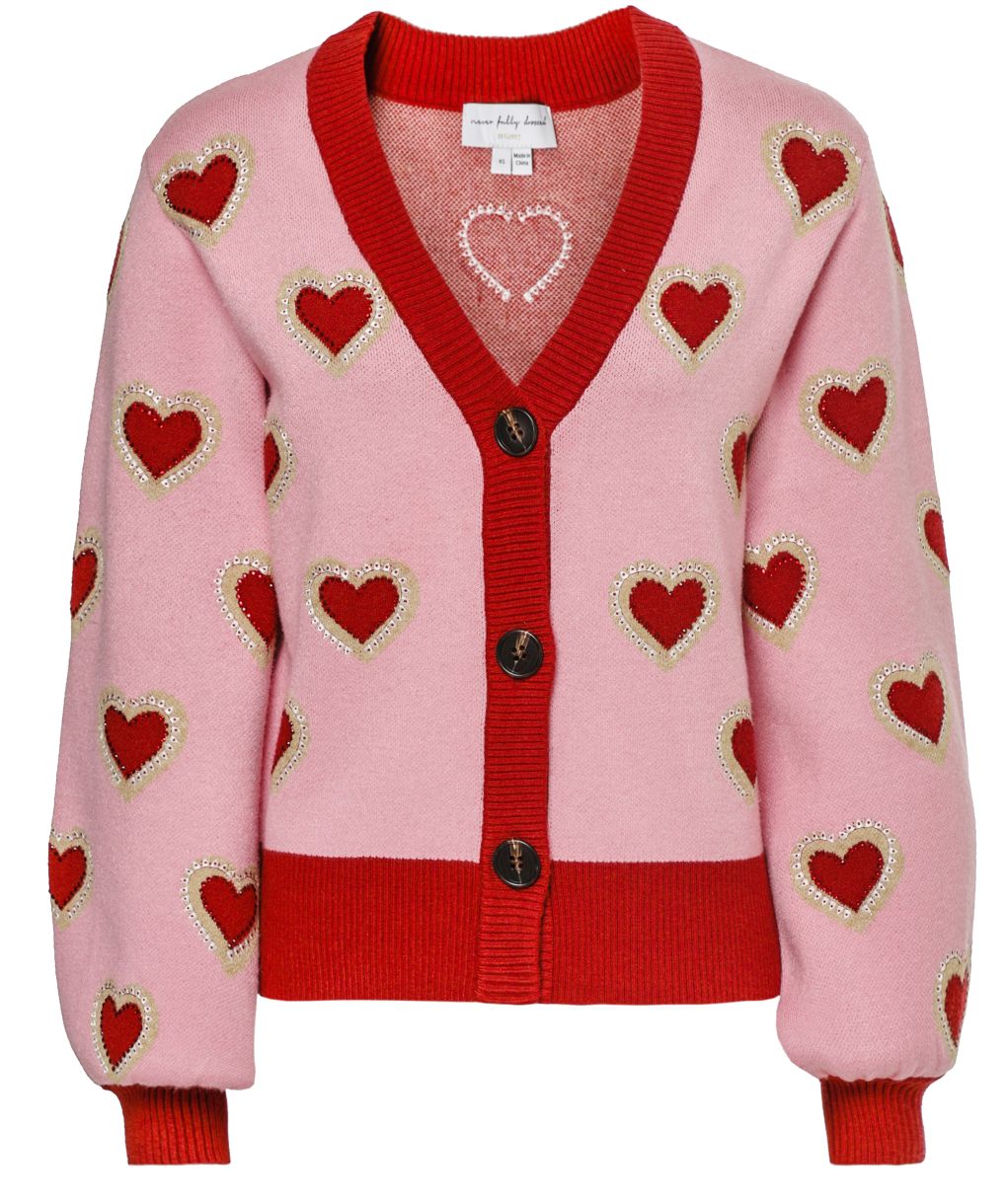 Never Fully Dressed Hearts Cardigan | Jules B