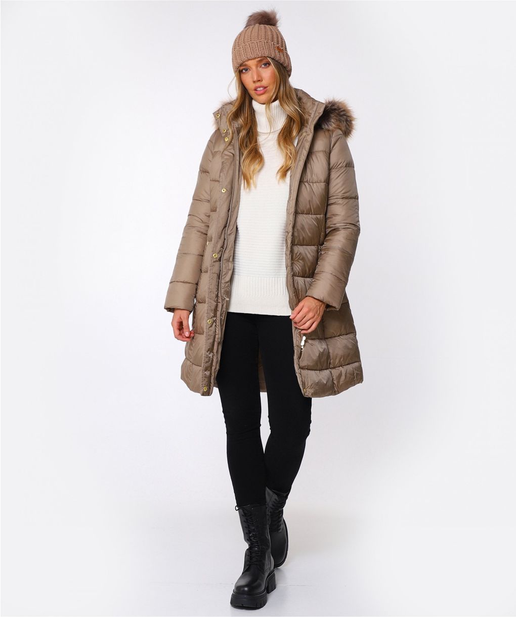 barbour crinan quilted jacket black