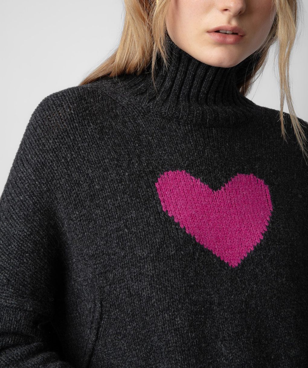 Zadig Voltaire Alma Heart Jumper Jules B