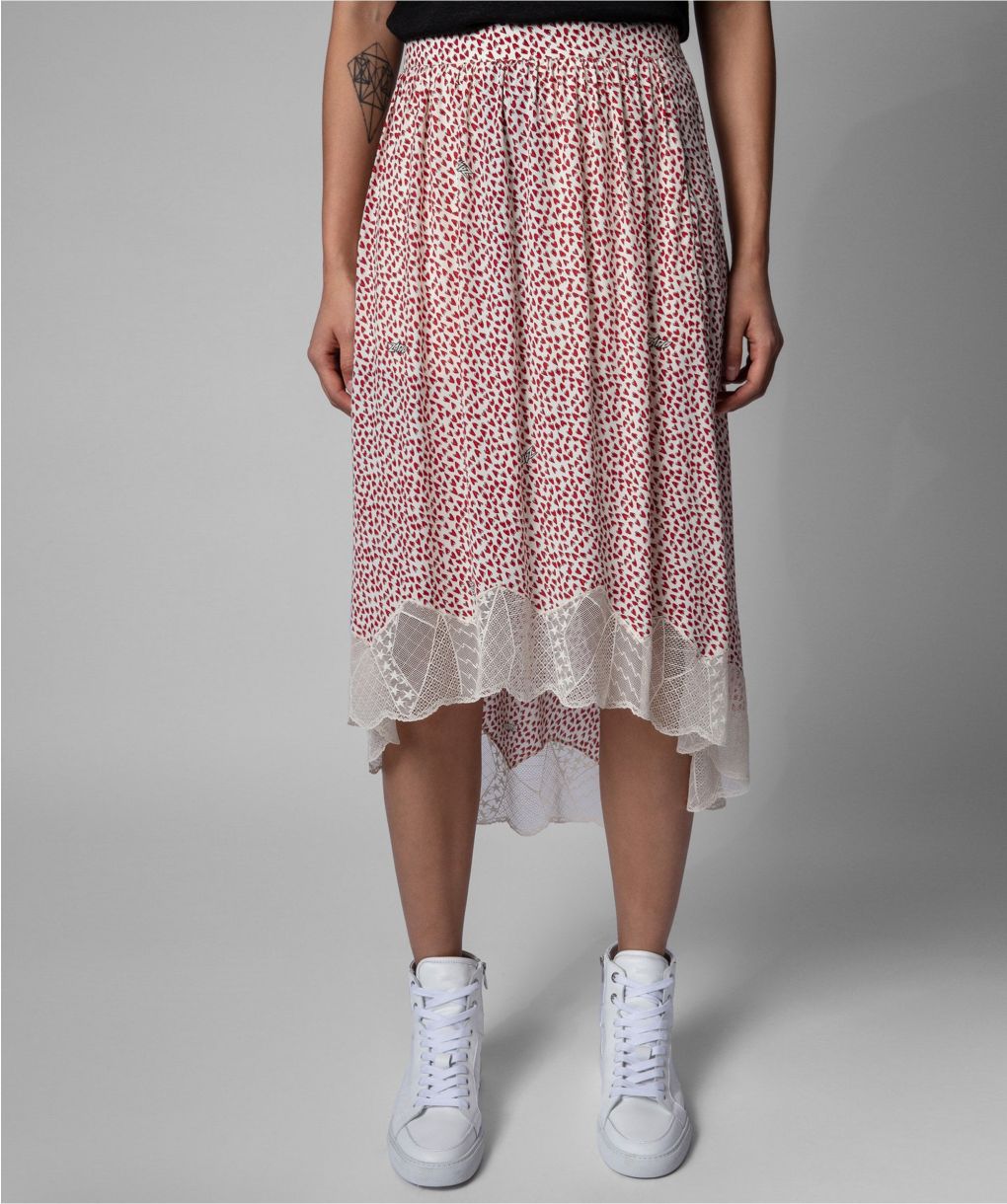 Zadig & Voltaire Joslin Crush Midi Skirt | Jules B