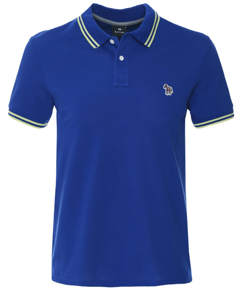 Regular Fit Twin Tipped Zebra Polo Shirt