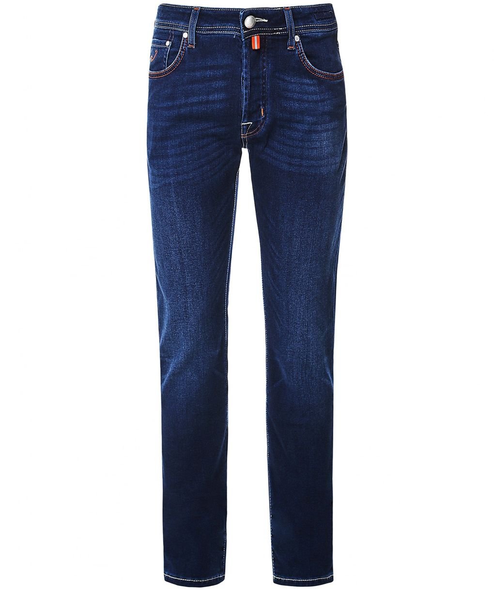 JACOB COHEN　688　32インチ Jacob Cohen Blue 688 Stretch Slim Fit Comfort Jeans | Jules B
