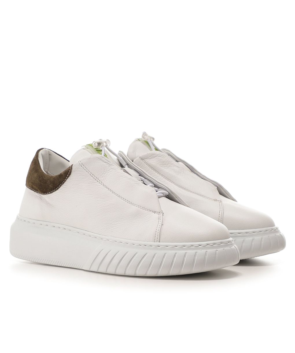Andia Fora Libi G Leather Slip-On Trainers Jules B
