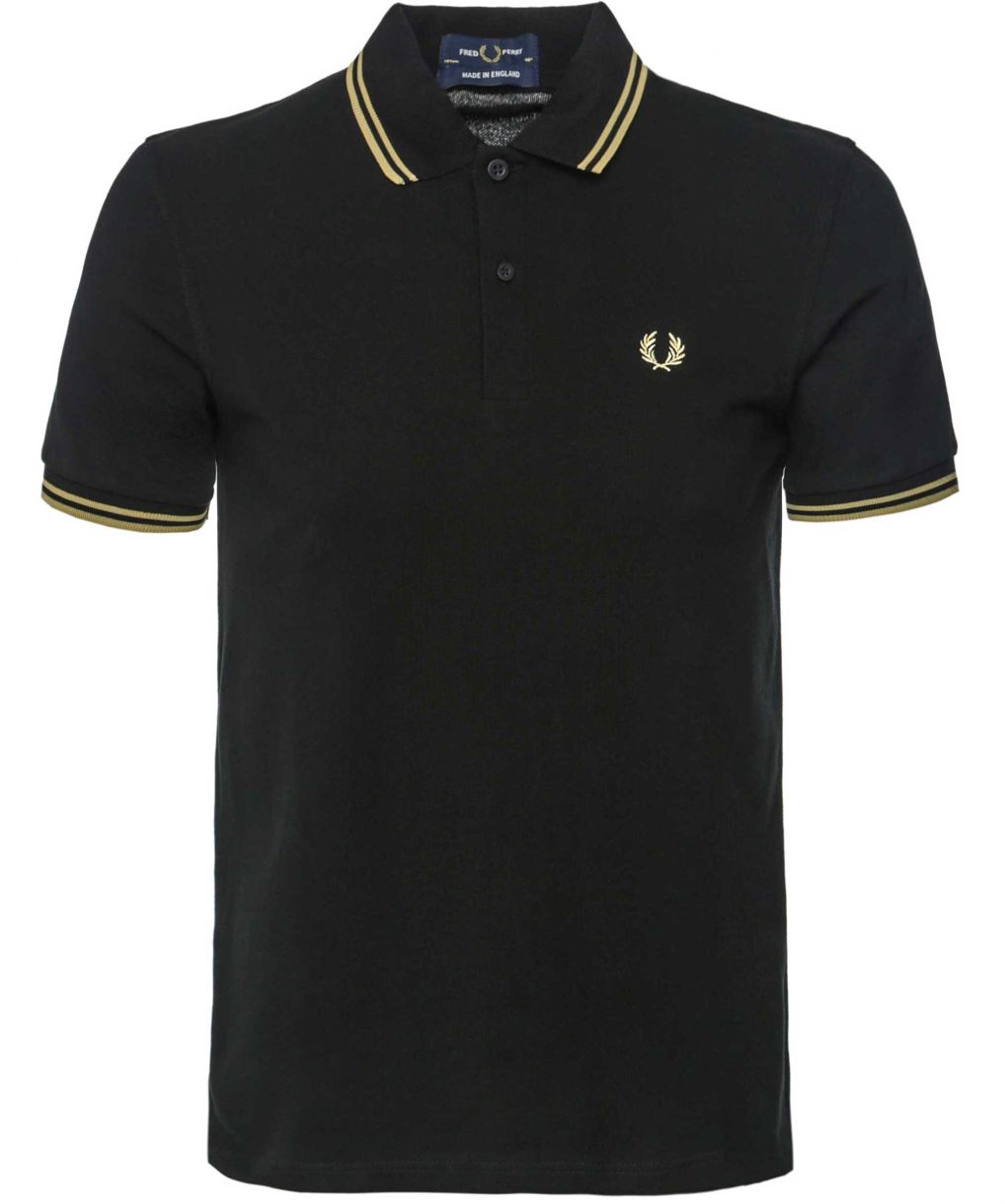 【超希少】Fred Perry M12 B33 Sunset Gold Fred Perry Twin Tipped M12 Polo Shirt