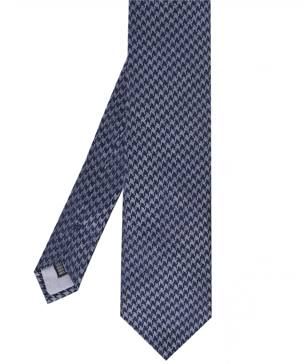 Silk Houndstooth Tie