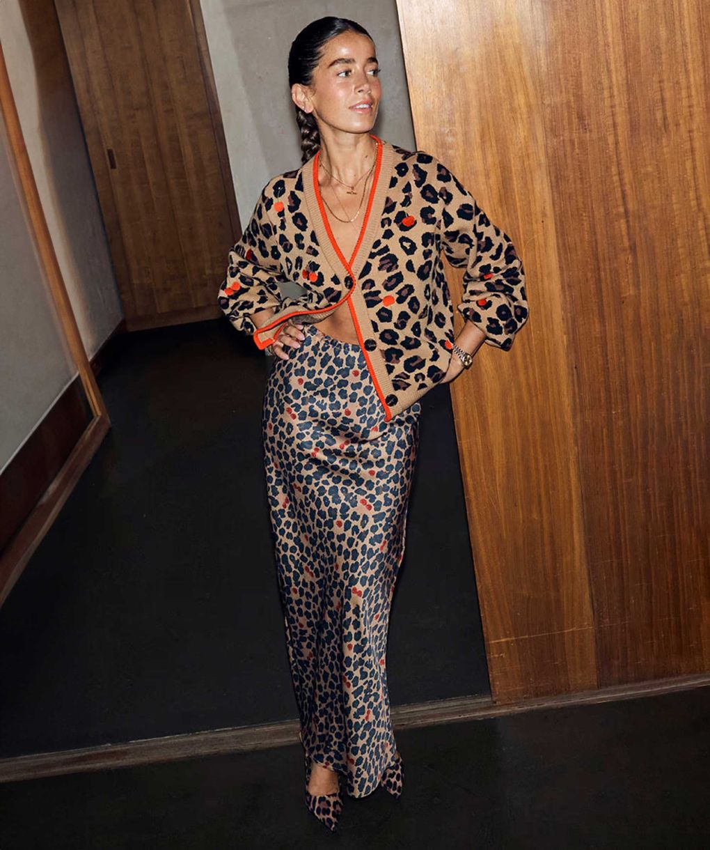 Never Fully Dressed | Cherry Leopard Cardigan