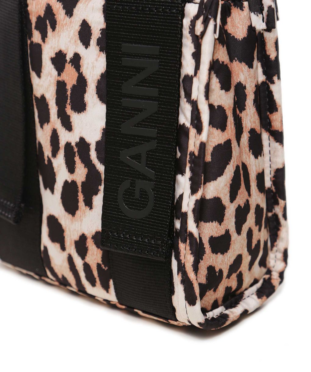 GANNI Mini Leopard Tech Tote Bag | Jules B