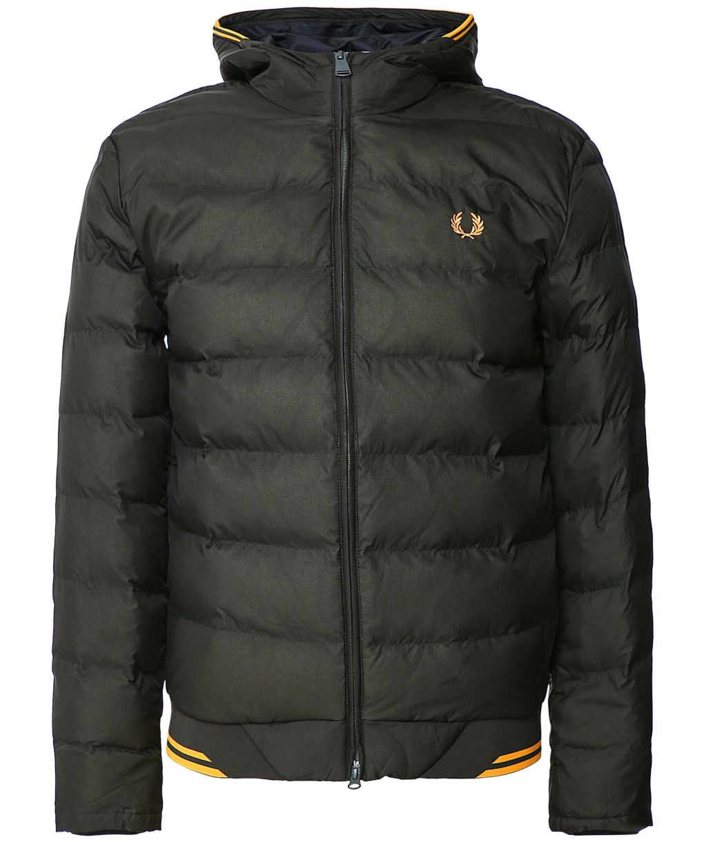 Fred Perry Hooded Insulated Jacket J9535 | Jules B
