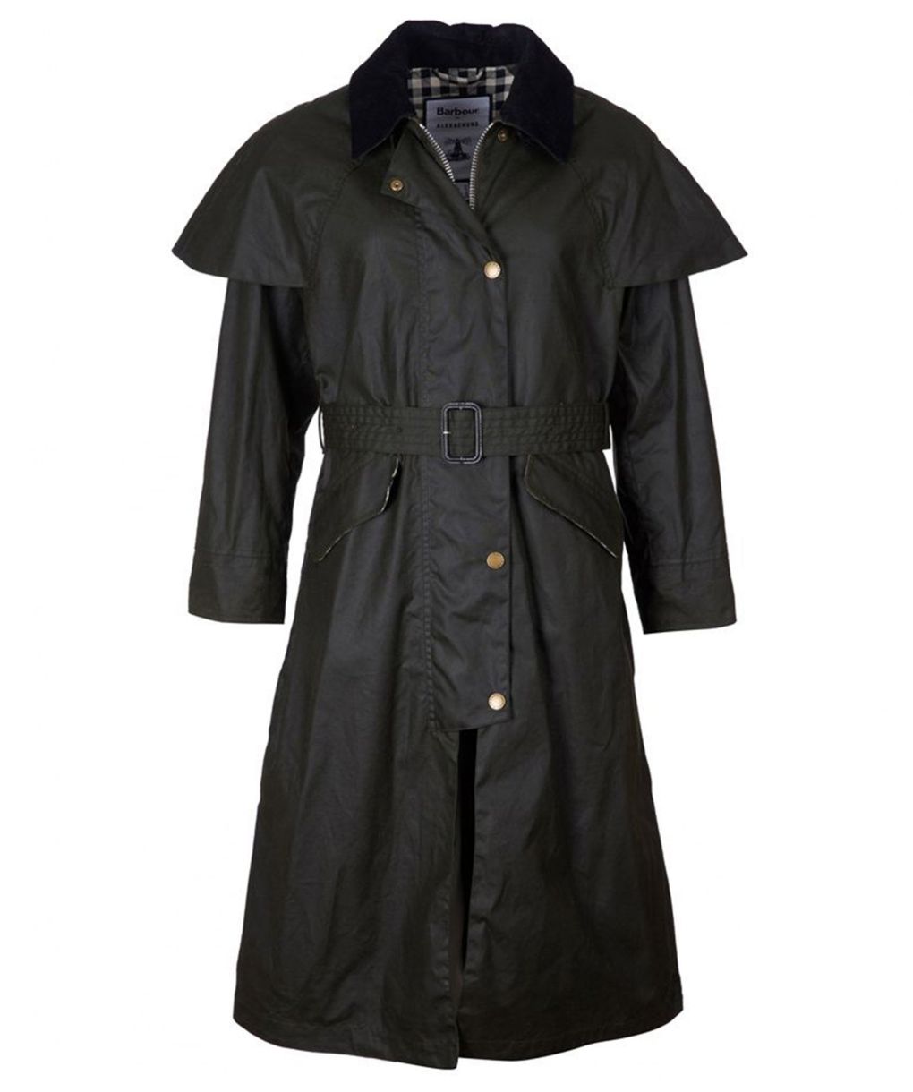 Barbour Green ALEXACHUNG Trudie Waxed 