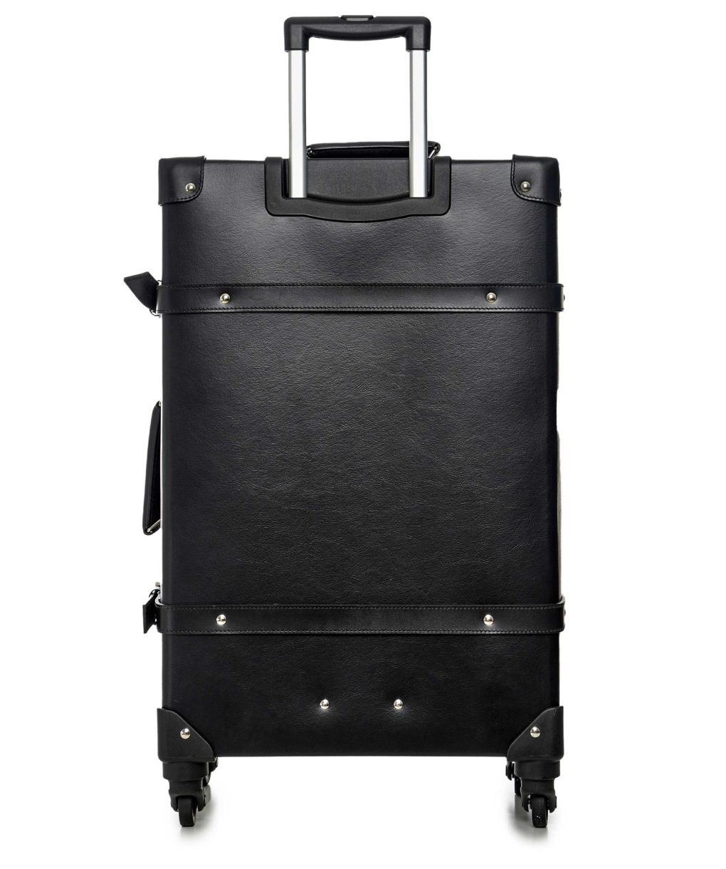 Nappa Dori Black Steamer Check-In Bag