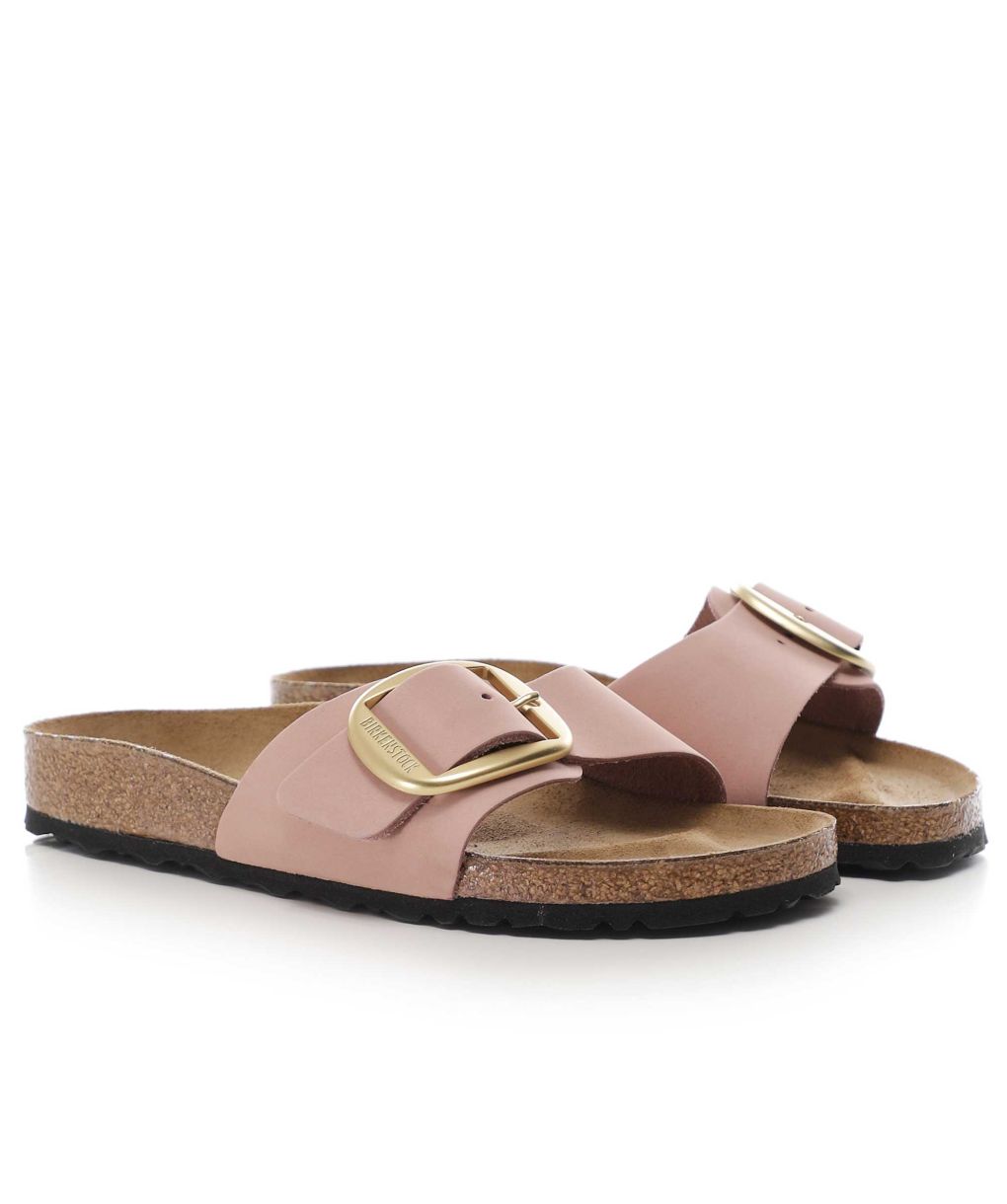 Birkenstock Pink Madrid Big Buckle Sandals