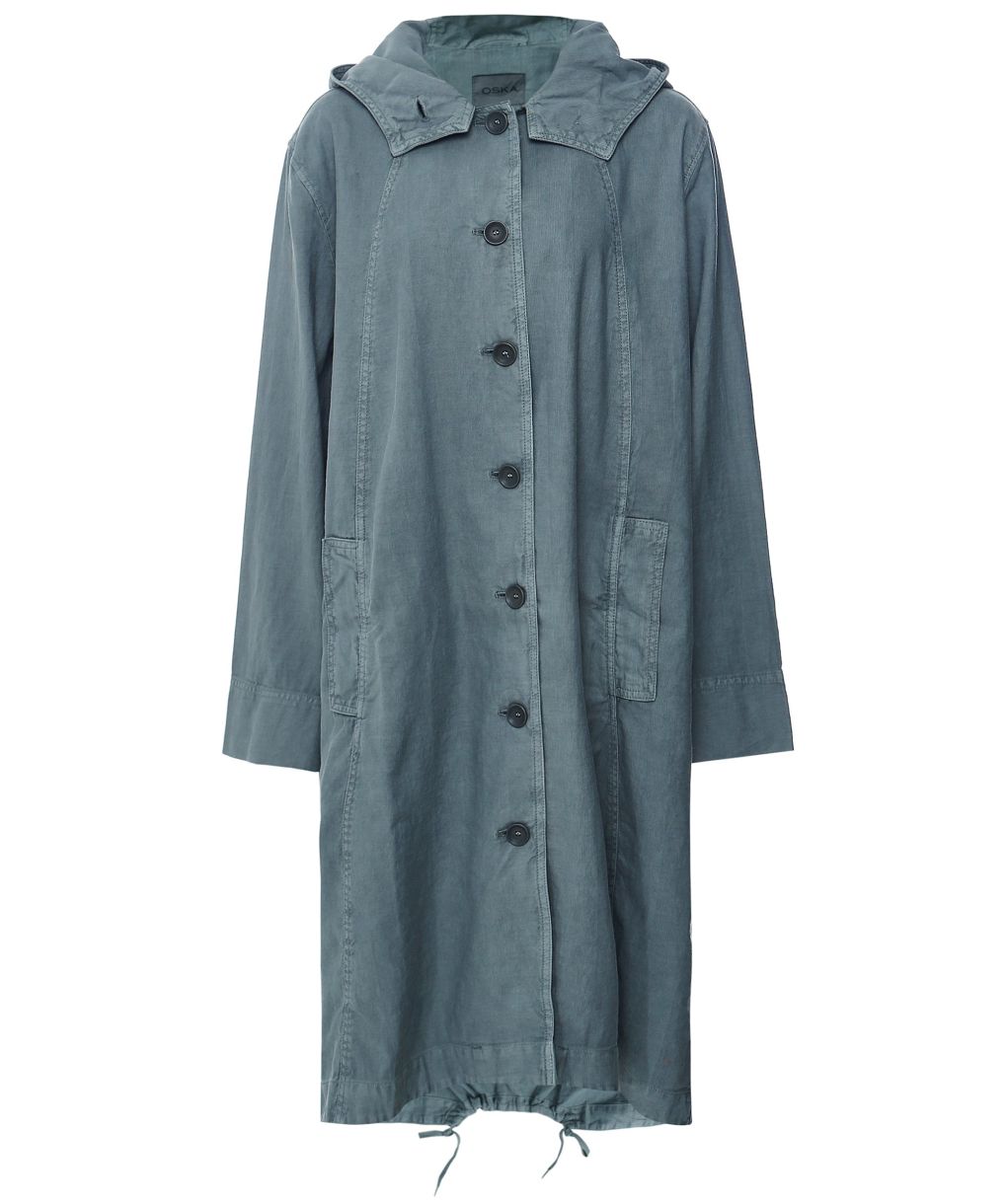 OSKA Griett Cotton-Linen Coat | Jules B