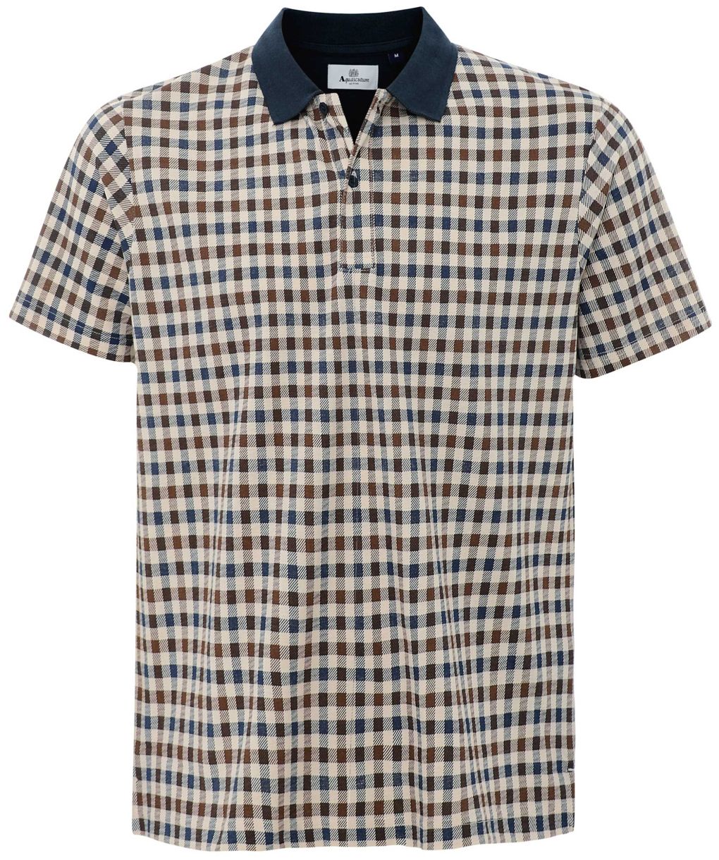Aquascutum Club Check Polo Shirt