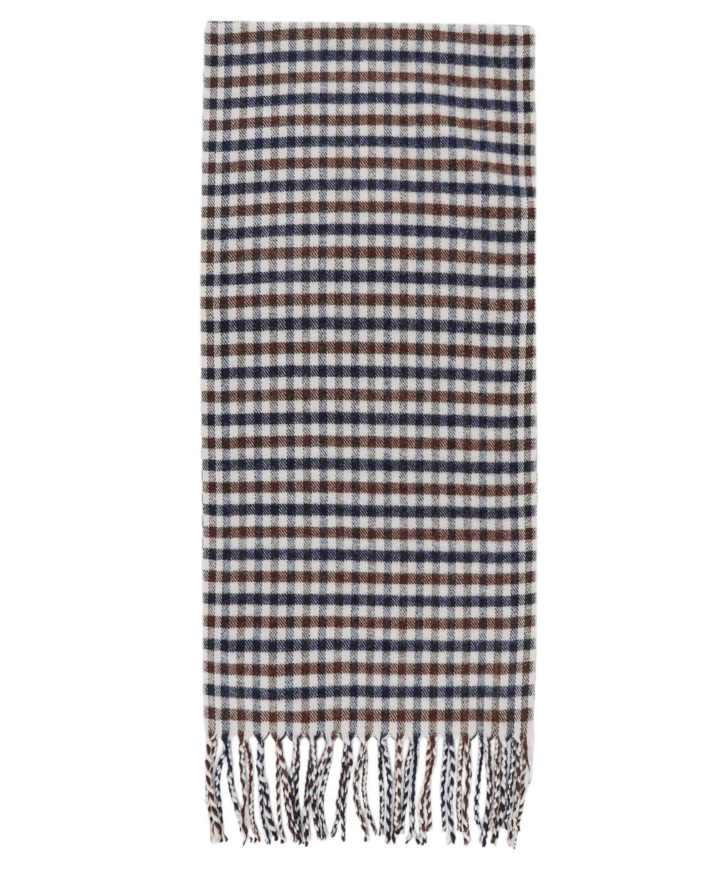 Aquascutum Club Check Merino Wool Scarf | Jules B