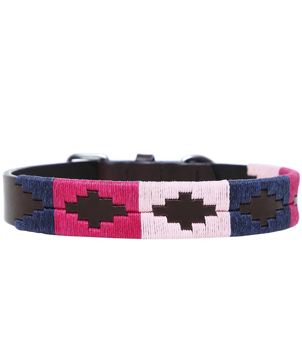 Leather Petalo Dog Collar