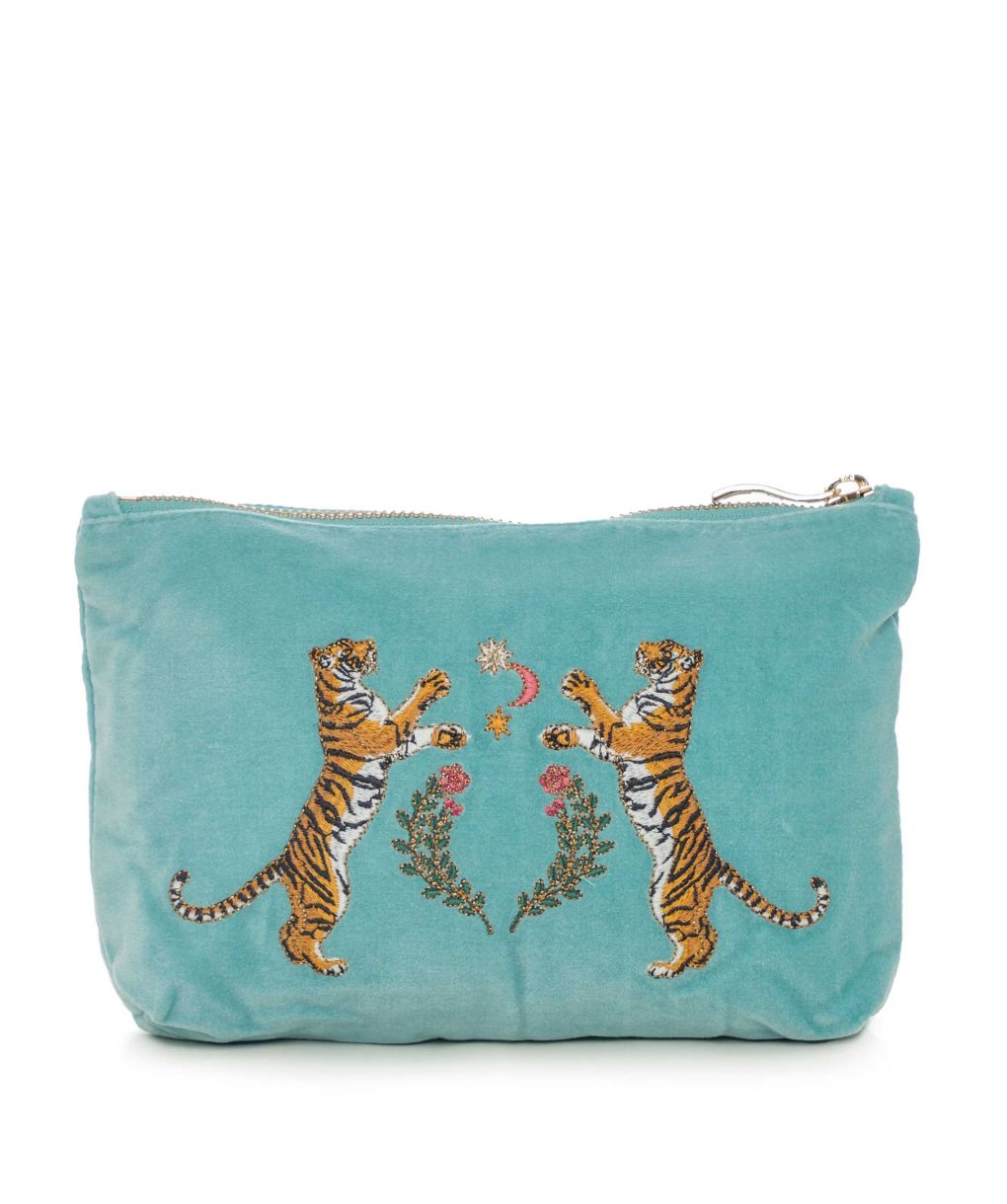 Elizabeth Scarlett Celestial Tiger Mini Pouch | Jules B