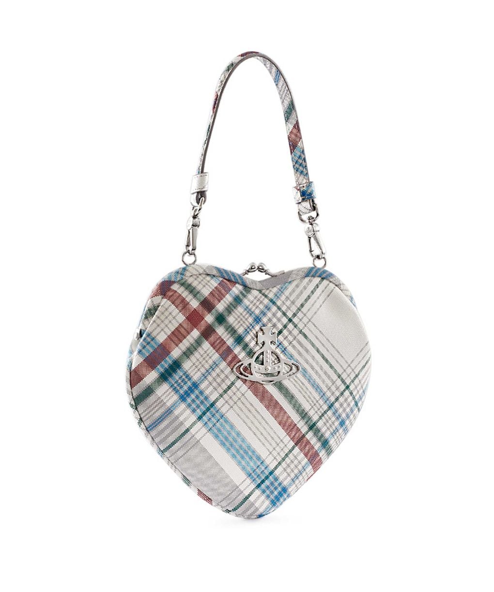 Vivienne Westwood Tartan Belle Heart Bag Jules B