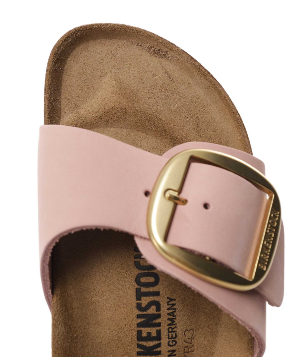 Birkenstock Pink Madrid Big Buckle Sandals