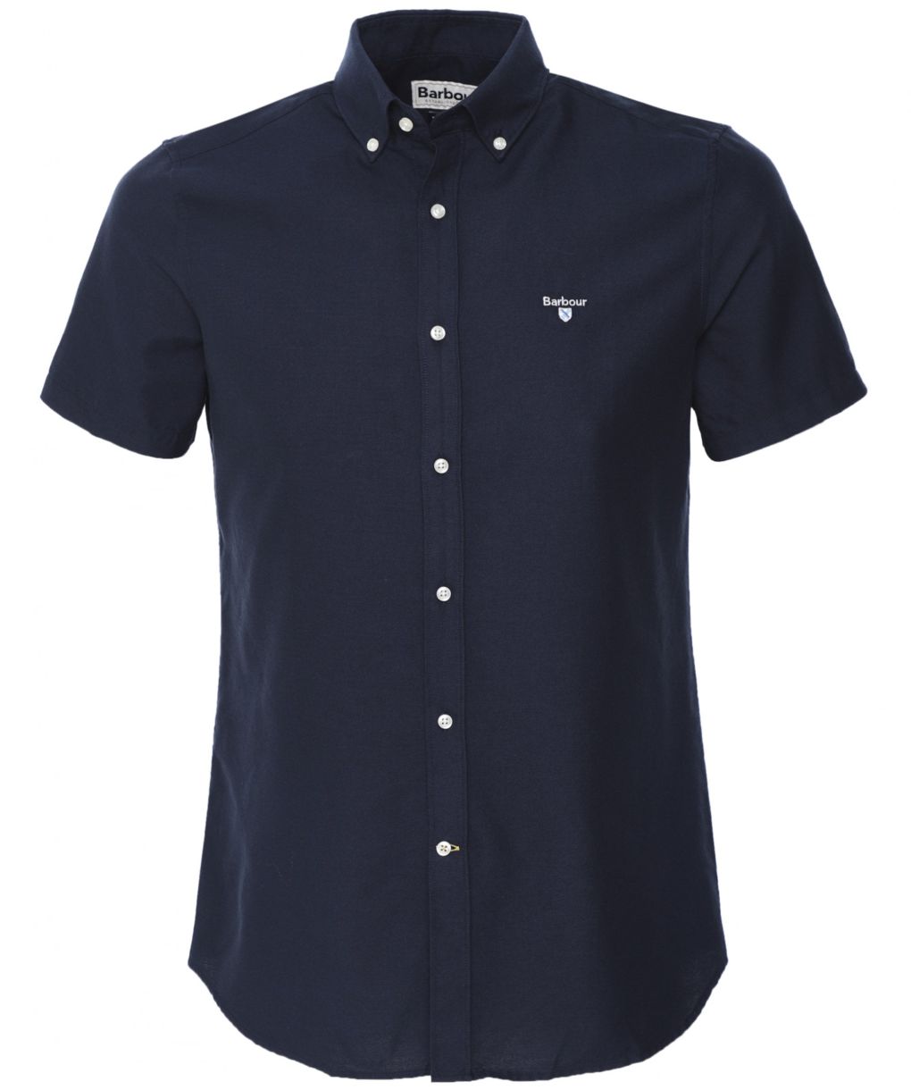 Tailored Fit Short Sleeve Oxford Shirt