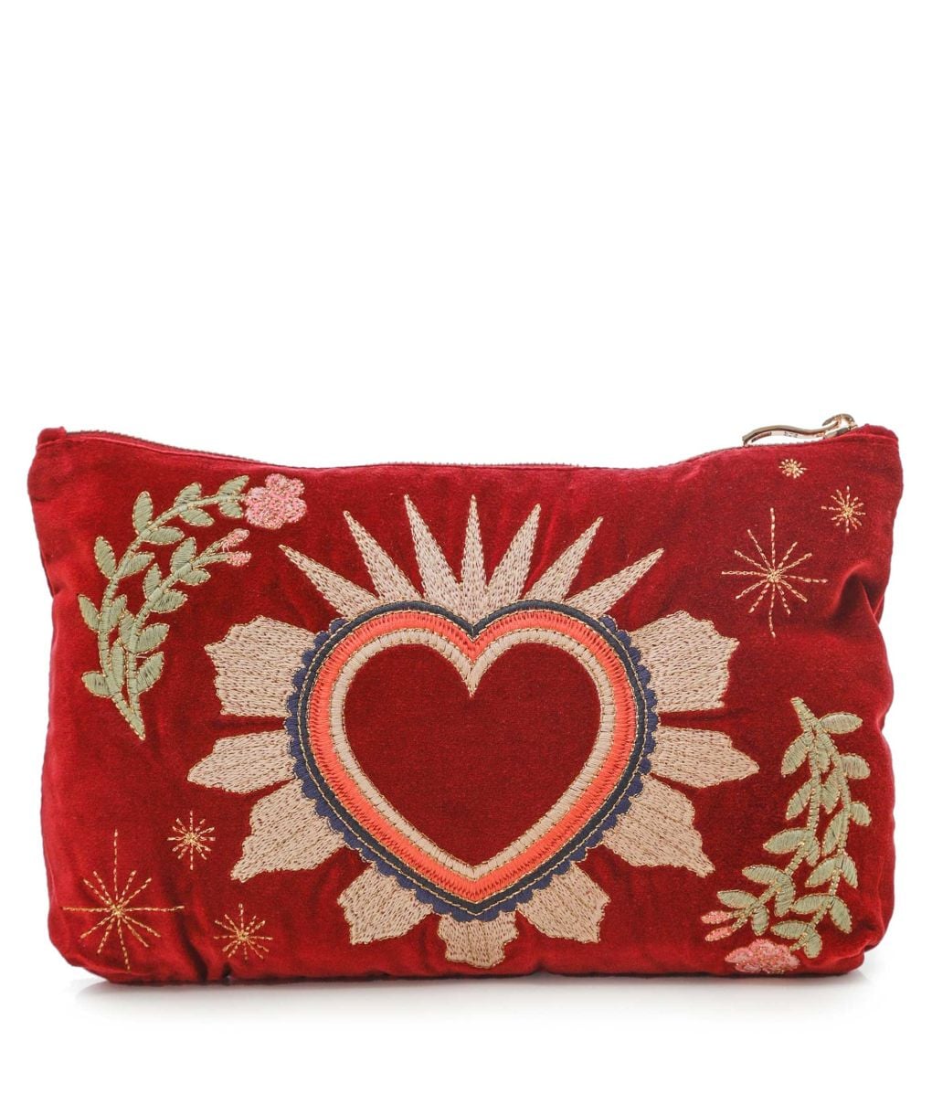 Elizabeth Scarlett Enchanted Heart Everyday Pouch